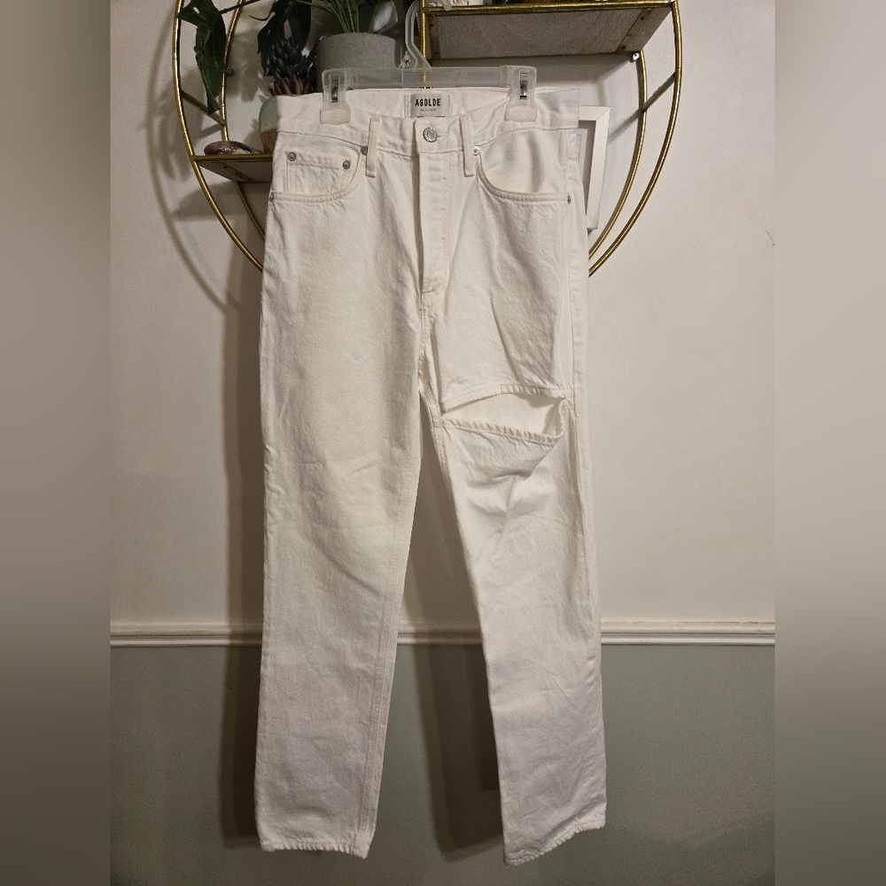 AGOLDE Lana Slice Jeans - Picture 3 of 6
